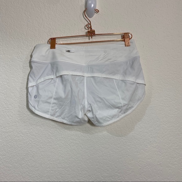 Lululemon White Hot Shorts - Picture 2 of 3